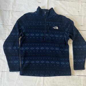 The North Face Tsillan Sweater Fleece 1/2 zip Navy medium